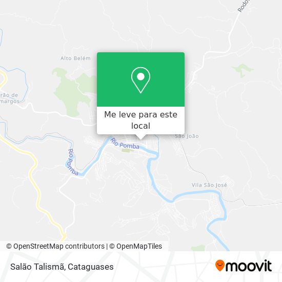 Salão Talismã mapa
