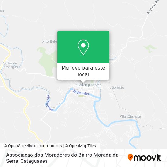Associacao dos Moradores do Bairro Morada da Serra mapa