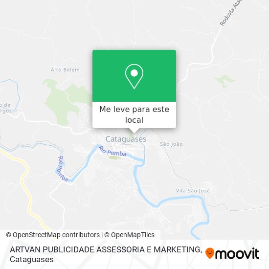 ARTVAN PUBLICIDADE ASSESSORIA E MARKETING mapa