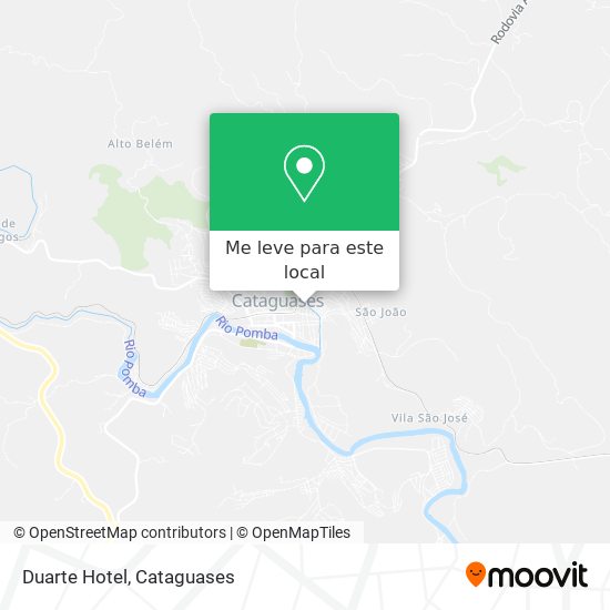 Duarte Hotel mapa