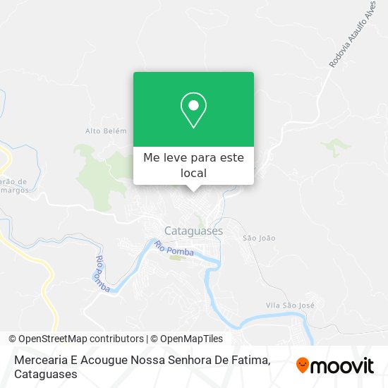 Mercearia E Acougue Nossa Senhora De Fatima mapa