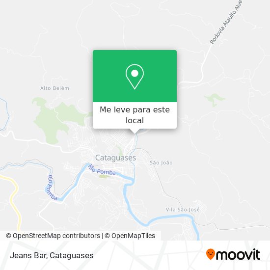 Jeans Bar mapa