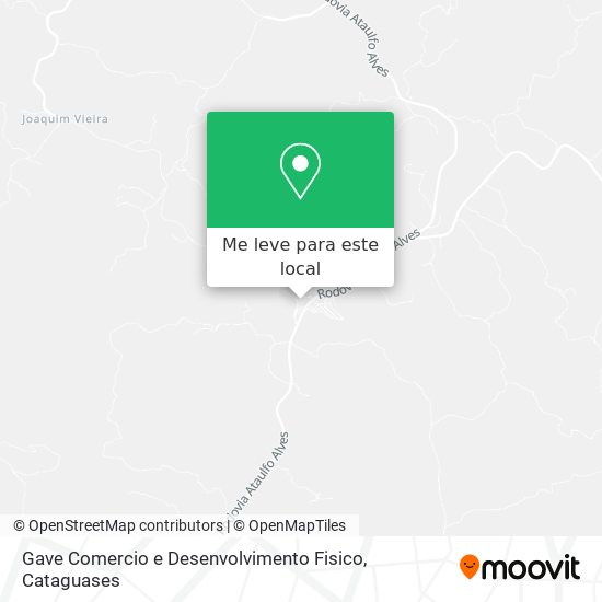 Gave Comercio e Desenvolvimento Fisico mapa