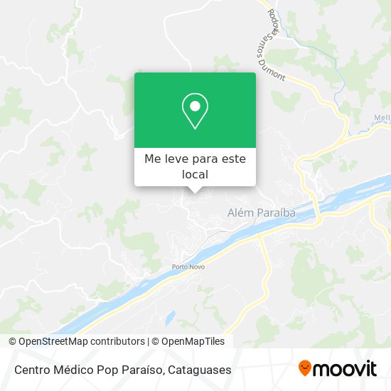 Centro Médico Pop Paraíso mapa