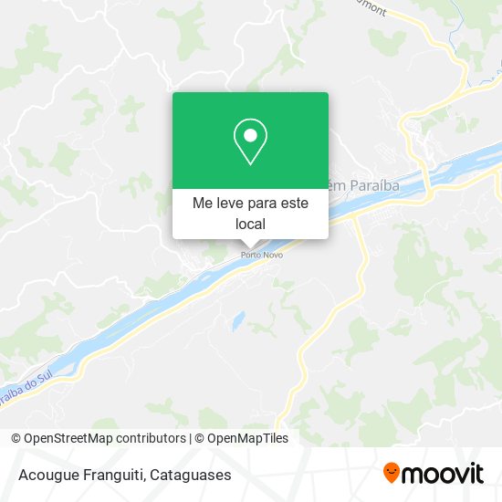 Acougue Franguiti mapa