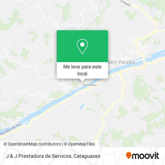 J & J Prestadora de Servicos mapa