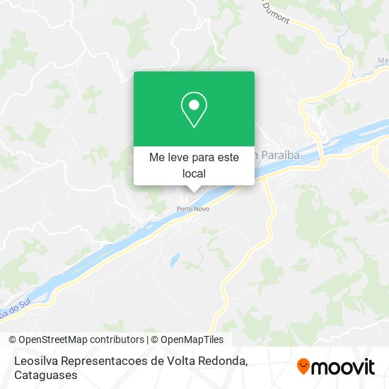 Leosilva Representacoes de Volta Redonda mapa