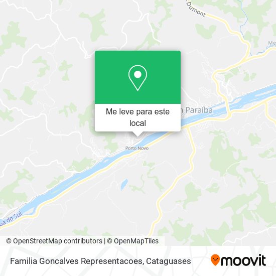 Familia Goncalves Representacoes mapa