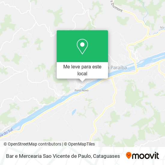 Bar e Mercearia Sao Vicente de Paulo mapa