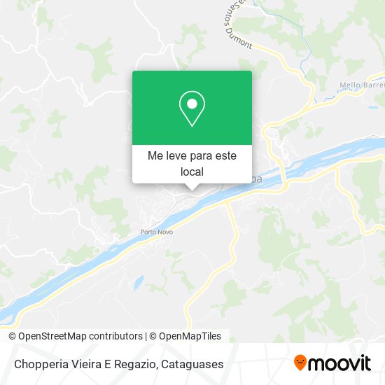 Chopperia Vieira E Regazio mapa