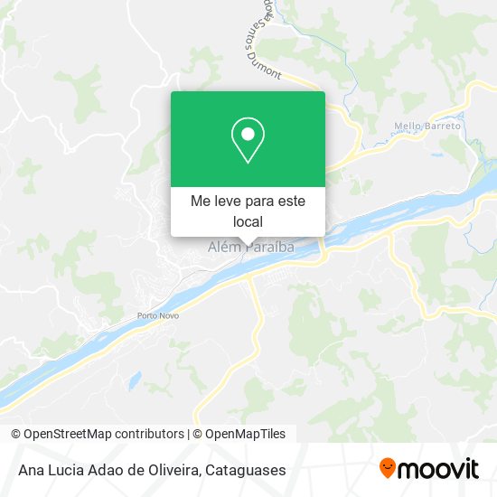 Ana Lucia Adao de Oliveira mapa