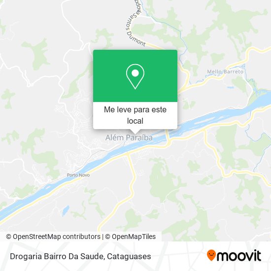 Drogaria Bairro Da Saude mapa