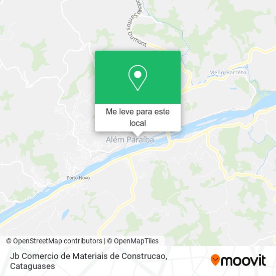 Jb Comercio de Materiais de Construcao mapa