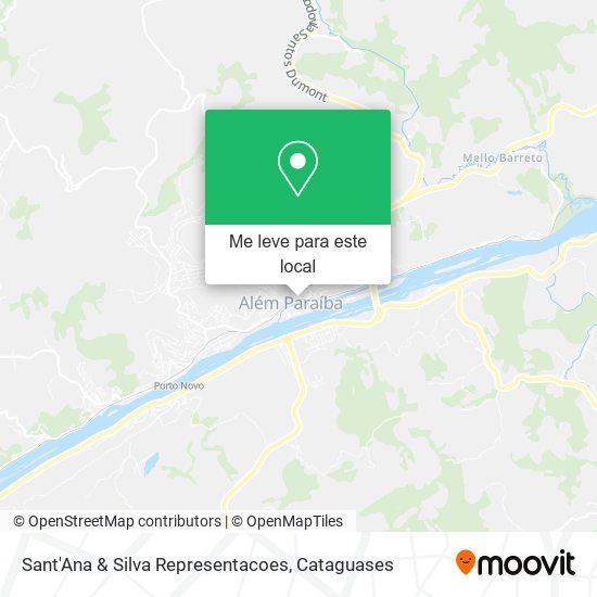 Sant'Ana & Silva Representacoes mapa