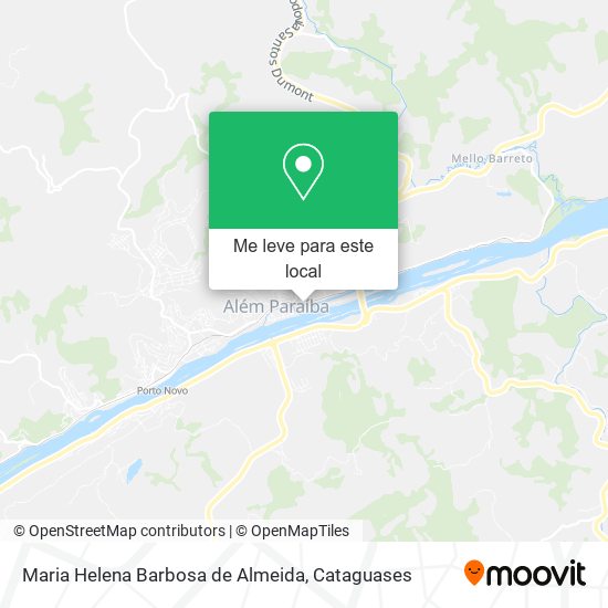 Maria Helena Barbosa de Almeida mapa