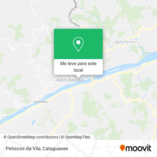 Petiscos da Vila mapa