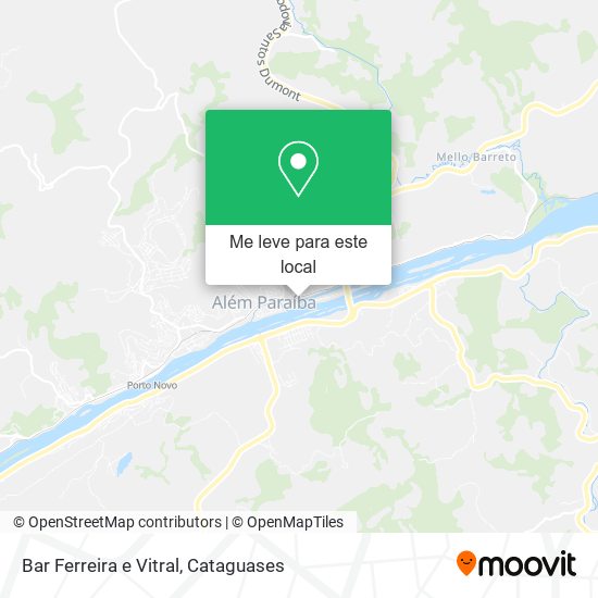 Bar Ferreira e Vitral mapa