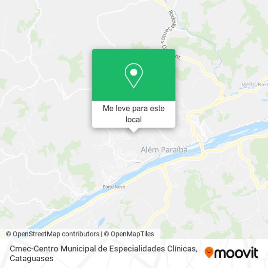 Cmec-Centro Municipal de Especialidades Clínicas mapa