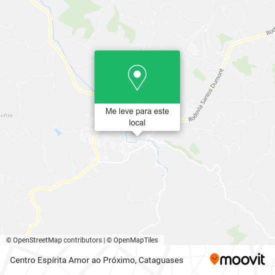 Centro Espírita Amor ao Próximo mapa