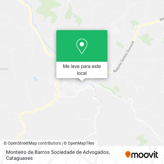 Monteiro de Barros Sociedade de Advogados mapa