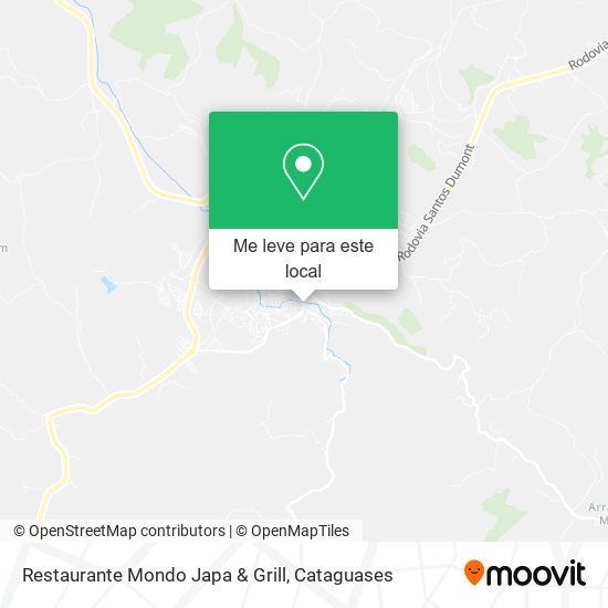 Restaurante Mondo Japa & Grill mapa