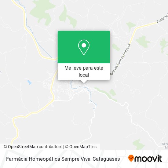 Farmácia Homeopática Sempre Viva mapa