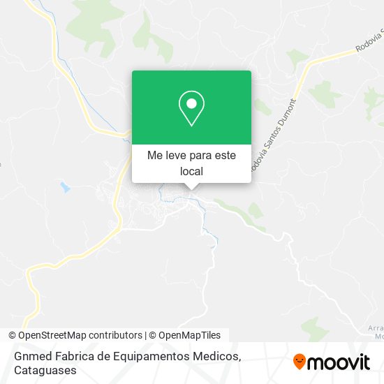 Gnmed Fabrica de Equipamentos Medicos mapa