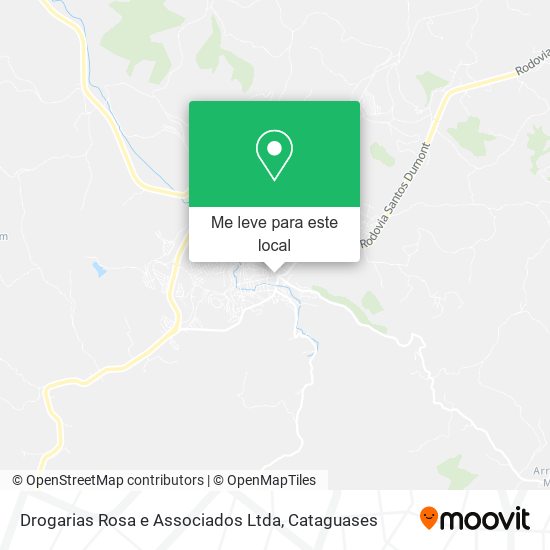 Drogarias Rosa e Associados Ltda mapa