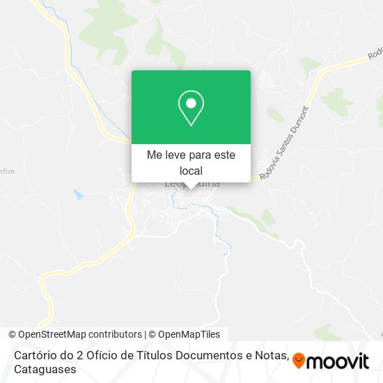 Cartório do 2 Ofício de Títulos Documentos e Notas mapa