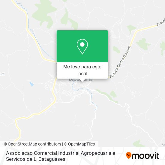 Associacao Comercial Industrial Agropecuaria e Servicos de L mapa