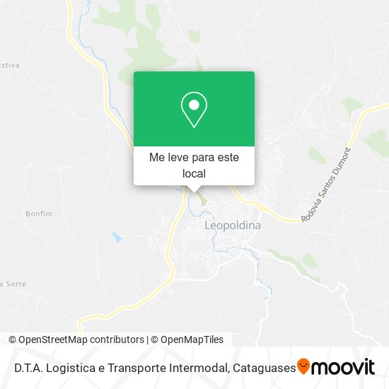 D.T.A. Logistica e Transporte Intermodal mapa