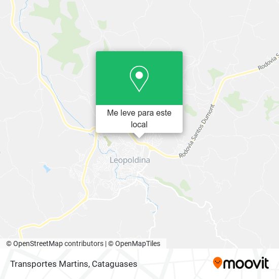 Transportes Martins mapa