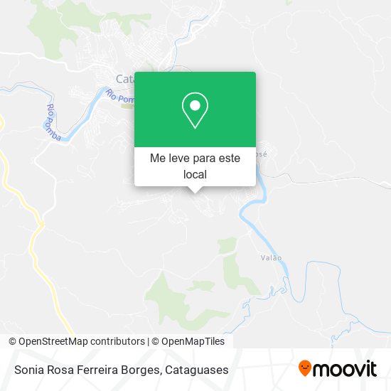 Sonia Rosa Ferreira Borges mapa