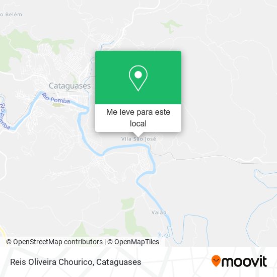 Reis Oliveira Chourico mapa