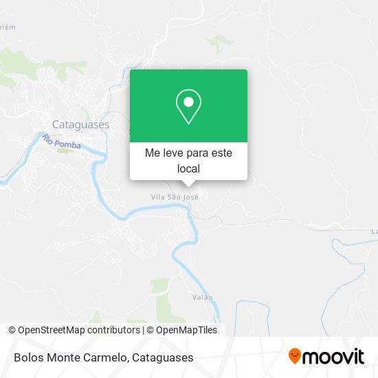 Bolos Monte Carmelo mapa