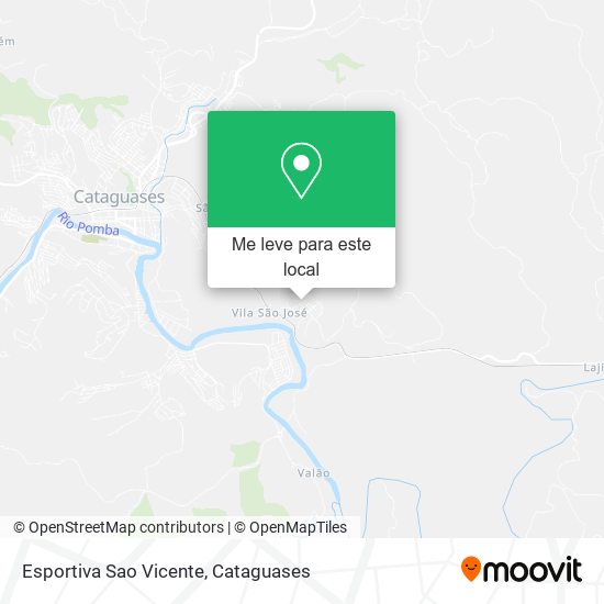Esportiva Sao Vicente mapa