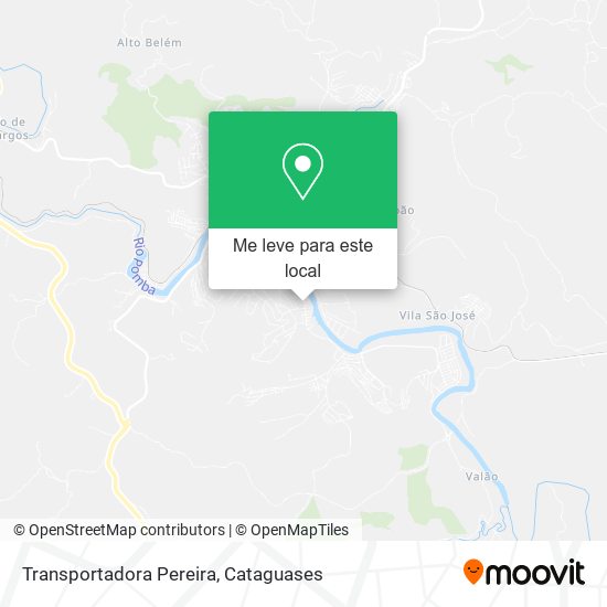 Transportadora Pereira mapa