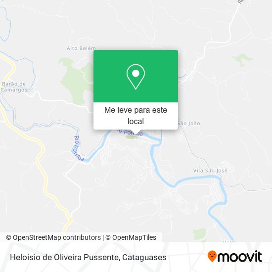 Heloisio de Oliveira Pussente mapa