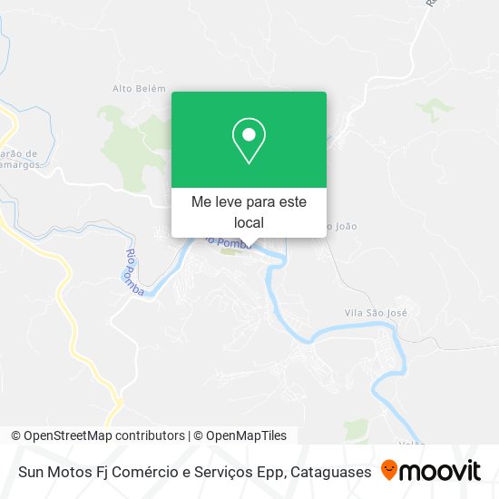 Sun Motos Fj Comércio e Serviços Epp mapa