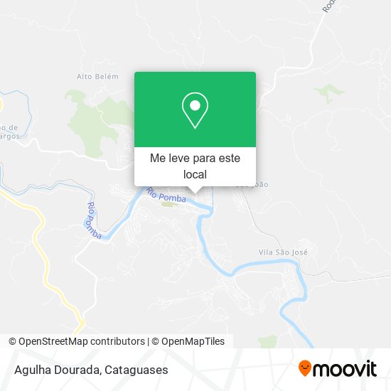 Agulha Dourada mapa