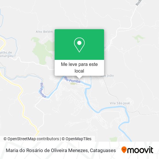 Maria do Rosário de Oliveira Menezes mapa