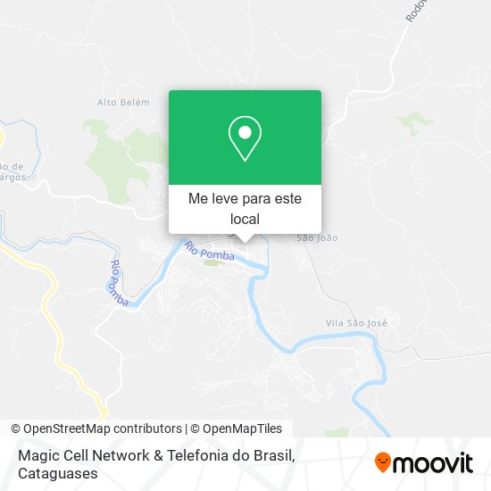 Magic Cell Network & Telefonia do Brasil mapa