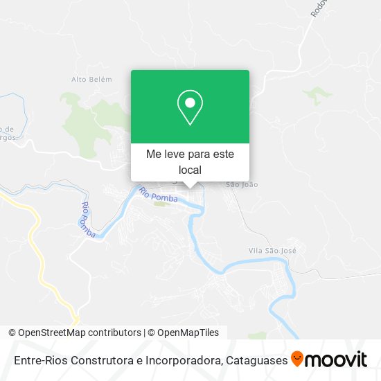 Entre-Rios Construtora e Incorporadora mapa