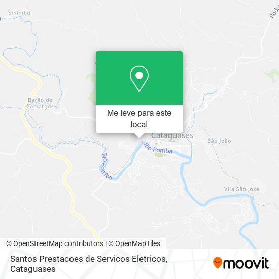 Santos Prestacoes de Servicos Eletricos mapa