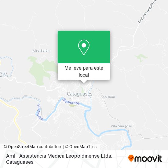 Aml - Assistencia Medica Leopoldinense Ltda mapa