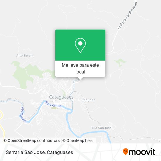Serraria Sao Jose mapa