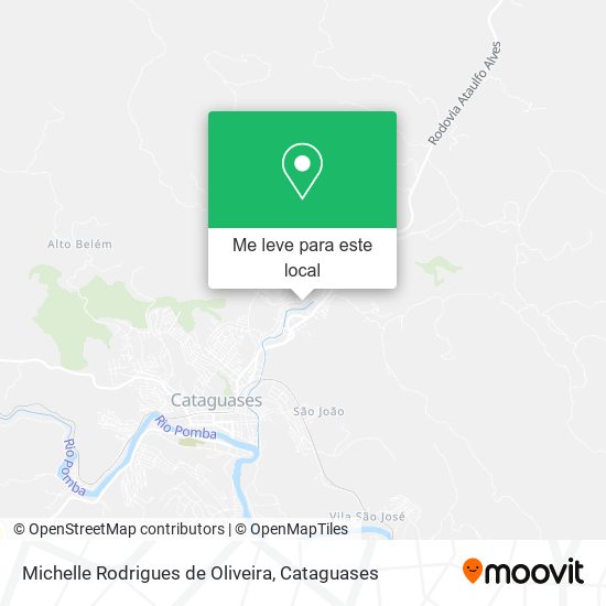 Michelle Rodrigues de Oliveira mapa