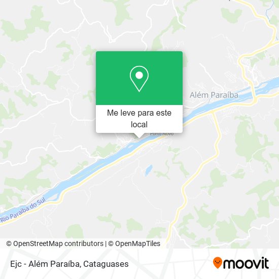 Ejc - Além Paraíba mapa
