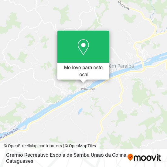 Gremio Recreativo Escola de Samba Uniao da Colina mapa
