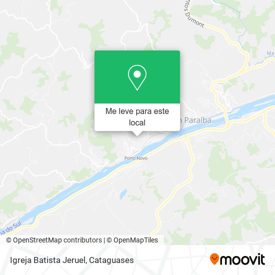 Igreja Batista Jeruel mapa